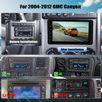 5G WiFi Android Car Radio for GMC Canyon 2004 2005 2006 2007 2008 2009-2012
