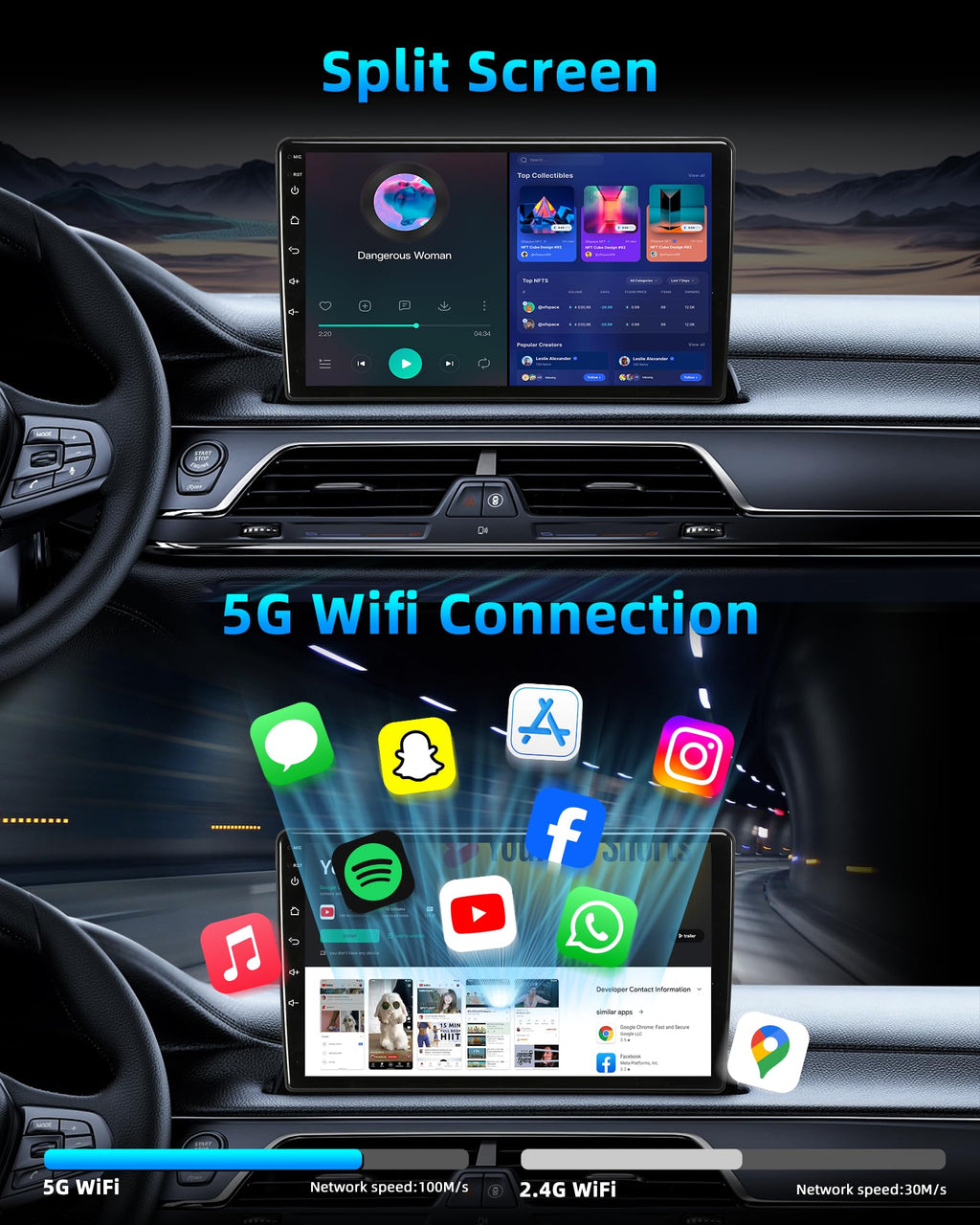 [8Core 4GB 64GB] Car Radio for Honda Accord 7th 2003 2004 2005 2006 2007