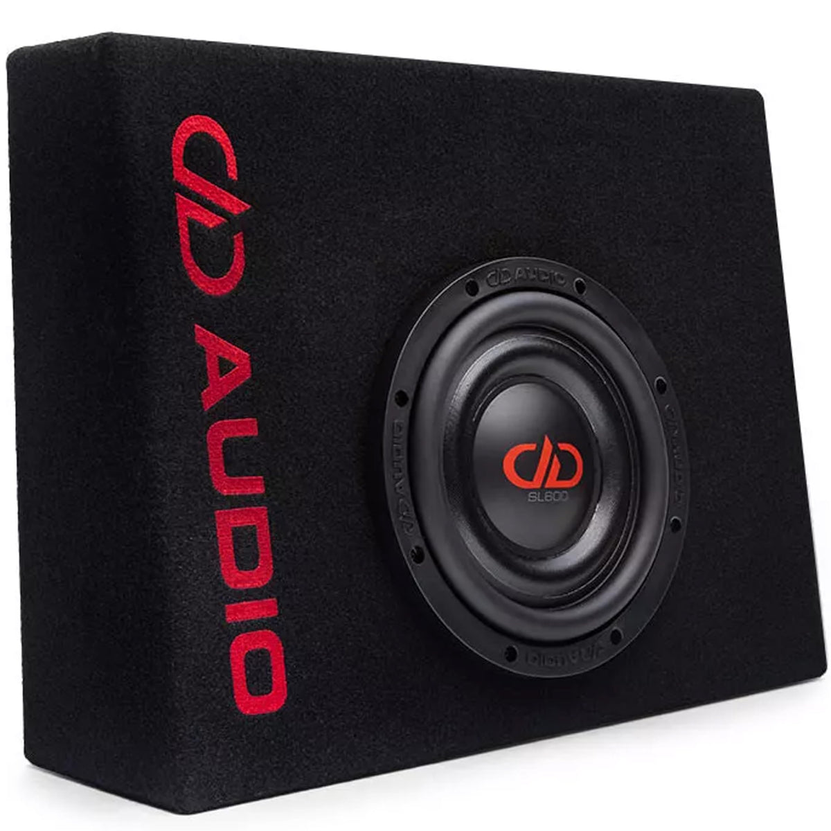 DD Audio LE-SL608T.1-D2 8" Slim 300W RMS Truck Enclosure Subwoofer Box