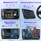 Upgraded Android 14 8 Core Car Radio for Ford F150 F-150 2009-2014 4+64G
