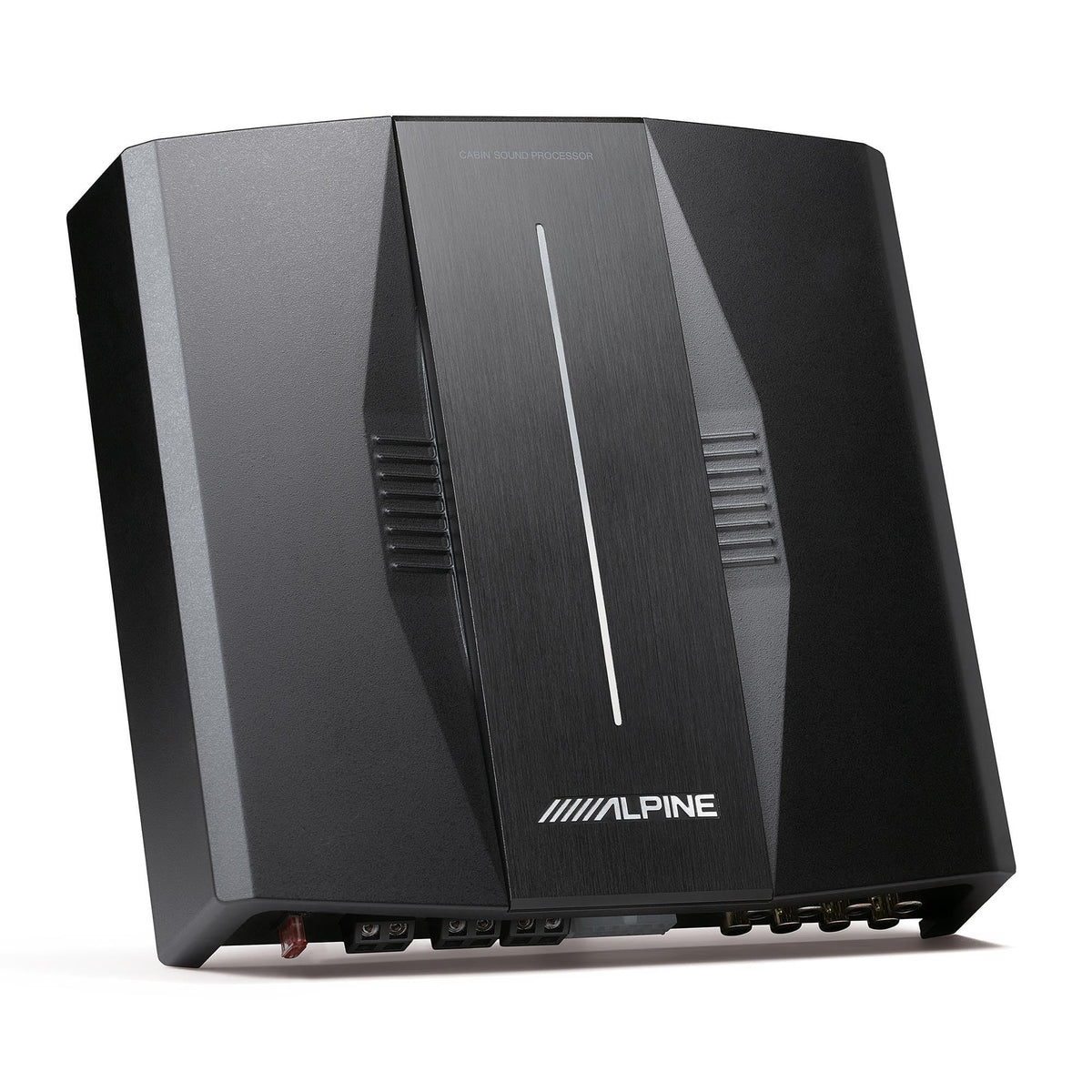 Alpine PXE-C80-88 OPTIM8 8-Channel Hi-Res Digital Sound Processor Amplifier w/S-DB8V-TRK Dual 8” Preloaded Truck Sub Enclosure & S2-S69C 6x9 & 65 6.5" Comp/Coaxial Bundle