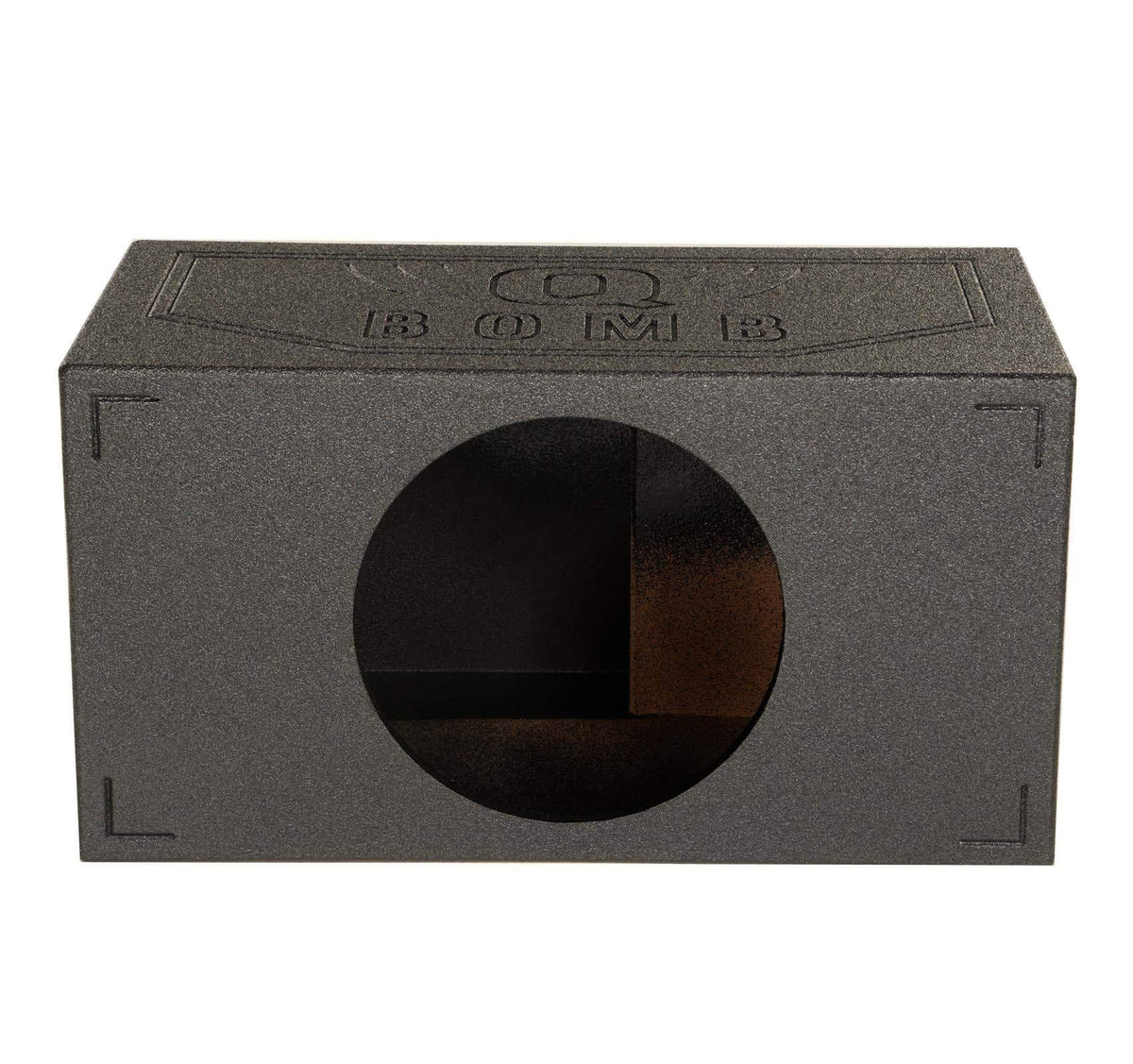 QPower QBOMB15VL-SINGLE 15" Vented Car Audio Subwoofer Box, 2-Pack