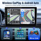 8-Core Car Stereo for Chevrolet Sonic Aveo 2011-2015 Android 15 with Wireless CarPlay Android Auto, 4GB+64GB Car Radio WiFi 6 Bluetooth 5.4, DSP 48-Band EQ, 4K Video, Backup Camera