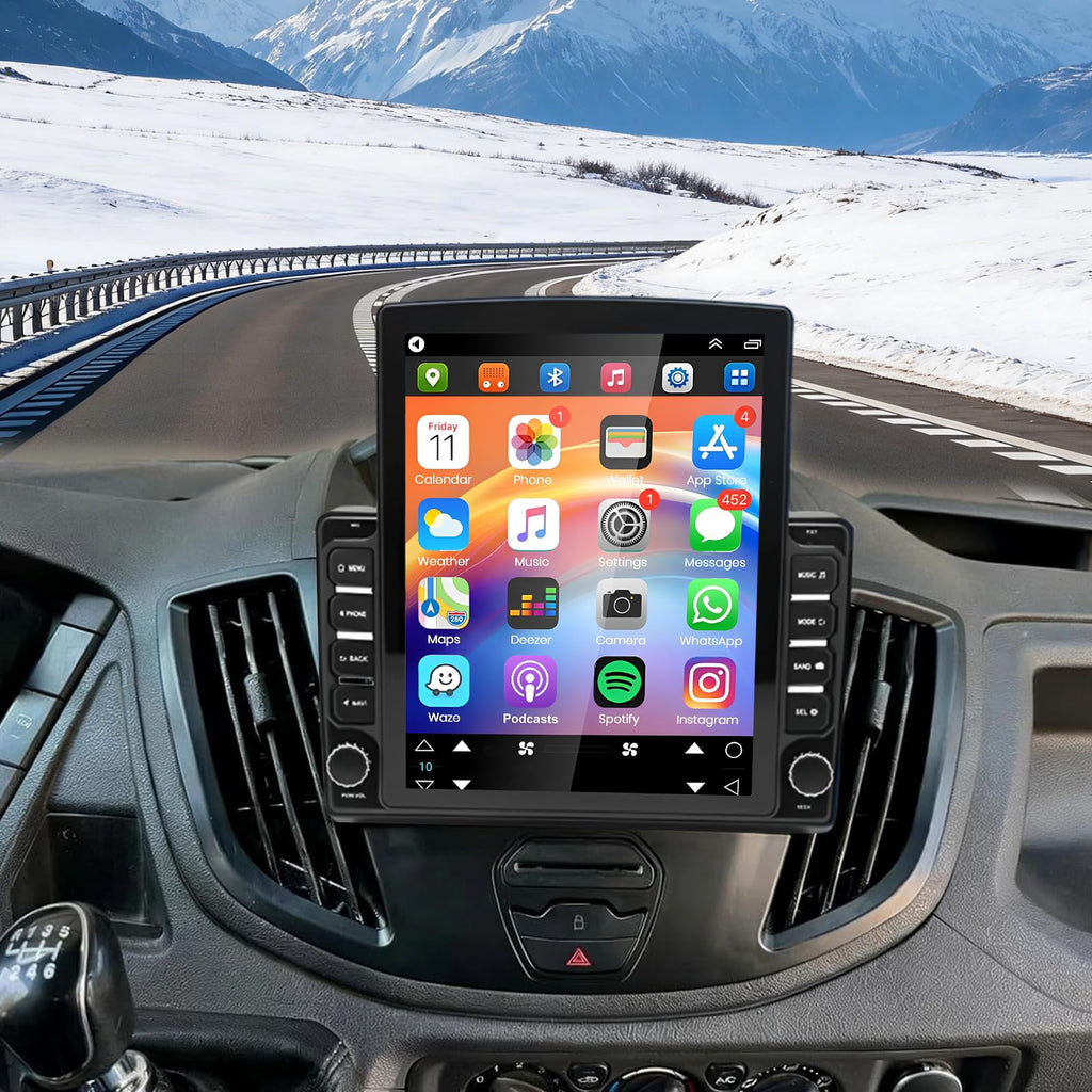 9.7" Upgrade Android 15 Car Stereo for Ford Transit 2013-2019, 2+64G