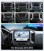 AINAVI Car Stereo for Chevy Silverado GMC Sierra 2014-2018