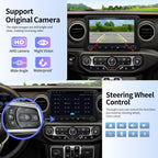 Car Radio for Jeep Wrangler JL & Gladiator JT 2018 2019 2020 2021 2022