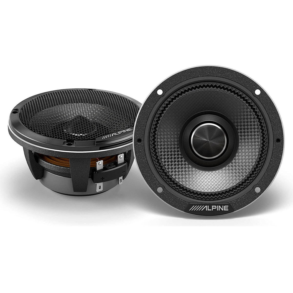 Alpine HDZ-653 Status Hi-Res Series 6-1/2" 3-Way Component System