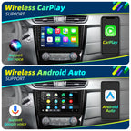 Android Radio Upgrade for Rogue X-Trail 2014-2018 Compatible with Wirelessly Carplay Android Auto Car Stereo Bluetooth Navigation TouchScreen GPS 8core 4GB RAM 64GB Head Unit Multimedia Player