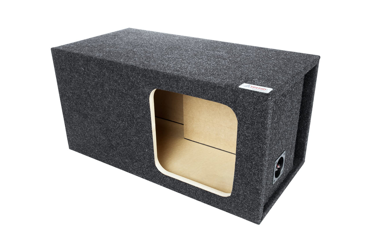 Atrend 15KSV 15" Single Vented Square Subwoofer Enclosure for Square Subwoofers (e.g. Kicker L5 and L7 Subwoofers)
