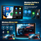8 Core 6+128G Android Car Radio for Dodge Grand Caravan 2011-2020 Chrysler Town & Country 2011-2016 Grand Voyager 2011-2015 CarPlay Android Auto 1080P Backup Camera 9” Touchscreen WiFi GPS Bluetooth