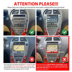 for Lexus ES ES240 ES350 2007-2012 Tesla Style Car CarPlay Android Auto Navigation Stereo GPS Radio Camera 9.7" IPS Touchscreen Headunit Tablet Media Player, if Applicable Quad Core 2G+64G