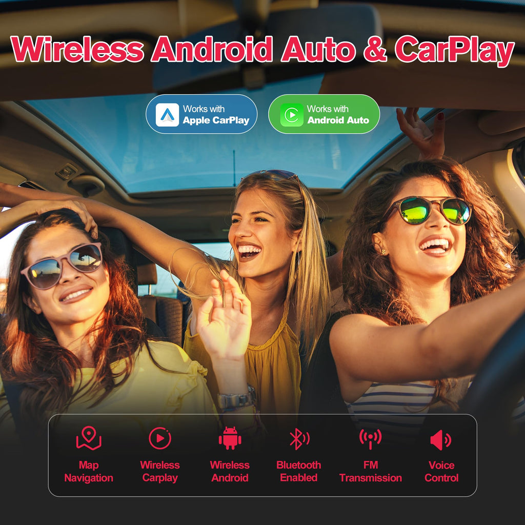 7 inch Car Radio for Chevrolet SSR 2003 2004 2005 2006 IPS Touchscreen Android 13 Stereo with Wireless CarPlay Android Auto, 4+64G GPS Navigation Bluetooth Backup Camera Steering Wheel Control