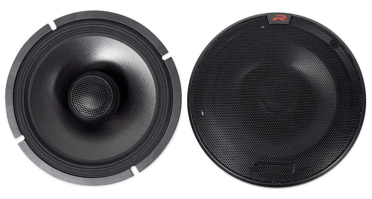 Alpine Pair R-S65.2 300 Watt 6.5" Car Audio Coaxial 2-Way Speakers Bundle with METRA 72-9300 Speaker Harness Connector Compatible with 2000-2004 Subaru Outback