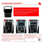 for Ford Explorer 2011-2019 Car CarPlay Android Auto Navigation Stereo GPS Radio Reverse Camera Display 10" IPS Touchscreen Headunit Tablet Pad Media Player, if Applicable Quad Core 2G+64G