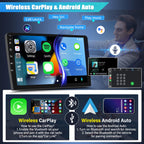 Car Stereo Radio Compatible for GMC Terrain 2010-2017 with Carplay Android Auto GPS Navigation 8in Touchscreen Car Radio Player with Bluetooth WiFi FM/RDS SWC Mirror Link + Backup Camera