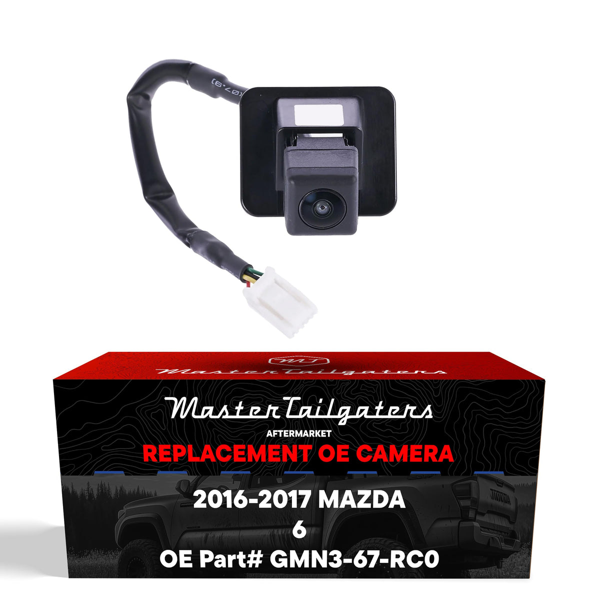 Master Tailgaters Replacement for Mazda 6 (2016-2017) Backup Camera OE Part # GMN3-67-RC0