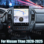 Android 13 Car Radio Head Unit for Nissan Titan 2020-2025, 15.6 Inch Touch Screen Car Multimedia Stereo Player GPS Navigation with Wireless Carplay, Android Auto,128GB, US 1 Yr Service
