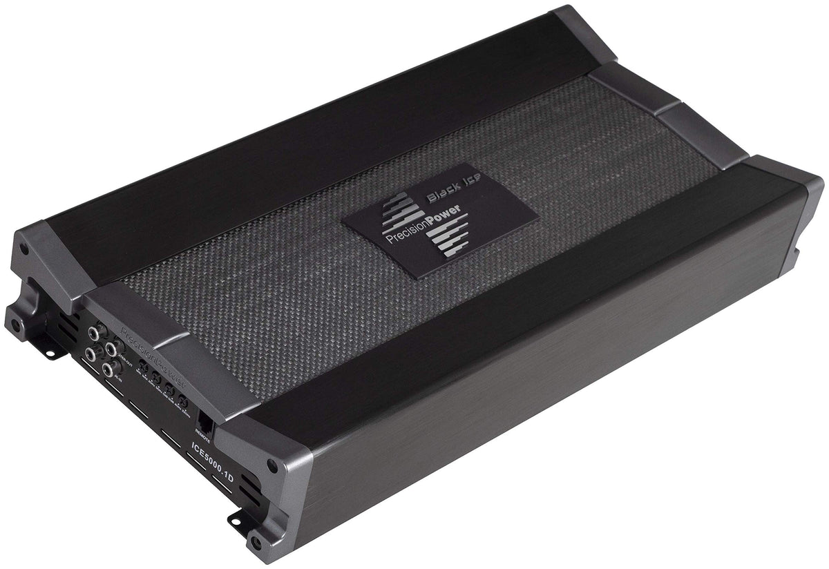 Precision Power ICE5000.1D Black Ice Series 5000W Class D Monoblock Amp