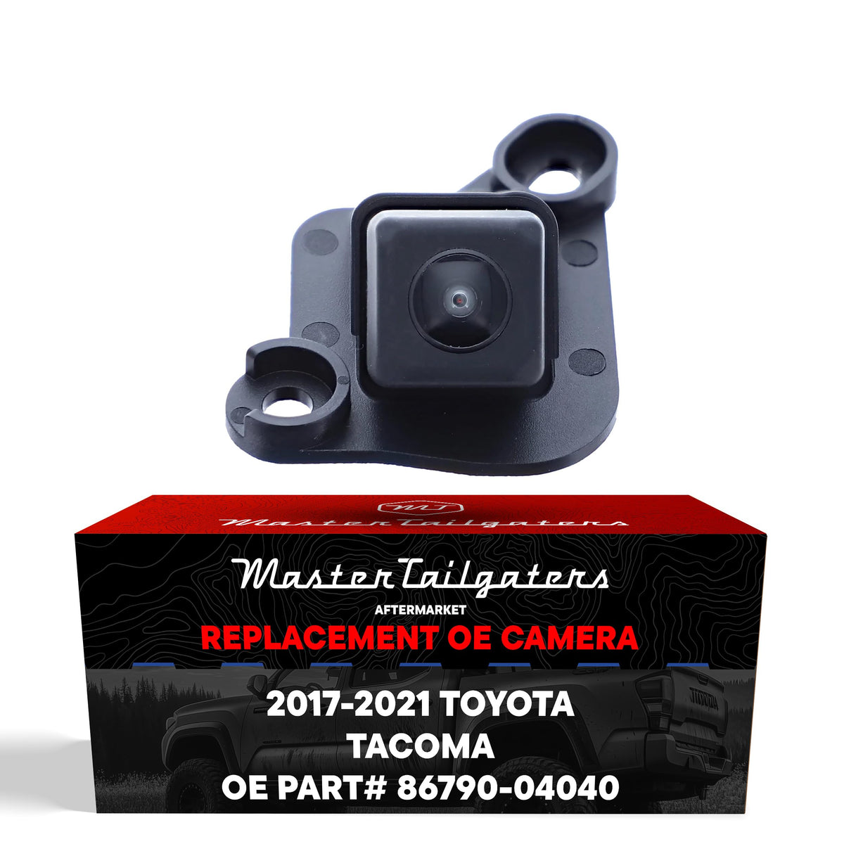 Master Tailgaters Replacement for Toyota Tacoma (2017-2021) Backup Camera OE Part # 86790-04040