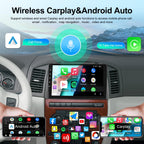 [2+64G] Car Stereo for Jeep Grand Cherokee 2005 2006 2007, 10.1 Inch Touchscreen Android Radio - Wireless Carplay & Android Auto, DSP/EQ, 5G/WiFi, GPS, Multi UI, SWC + Backup Camera + Canbus