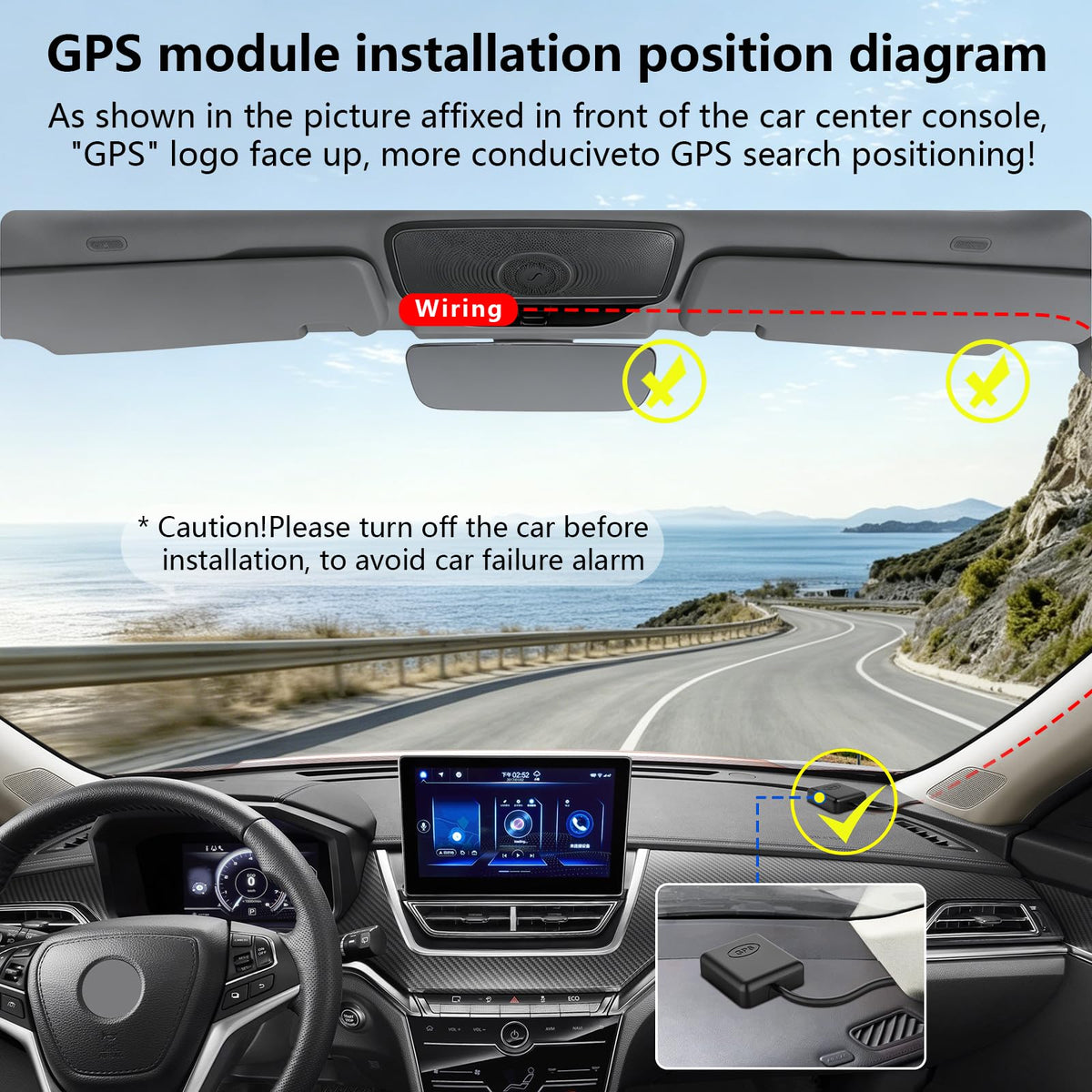 Mangoal 4K Dash Cam for Ford Lincoln Nautilus Gen1 U540 2019-2023