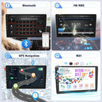 SIXWIN Android Car Play Screen for BWM Mini Cooper F55 2014-2019 9 Inch Touch Screen with CarPlay Android Auto Mirror Link Bluetooth FM 28UI Backup Camera GPS WiFi FM SWC MIC 2G+64G