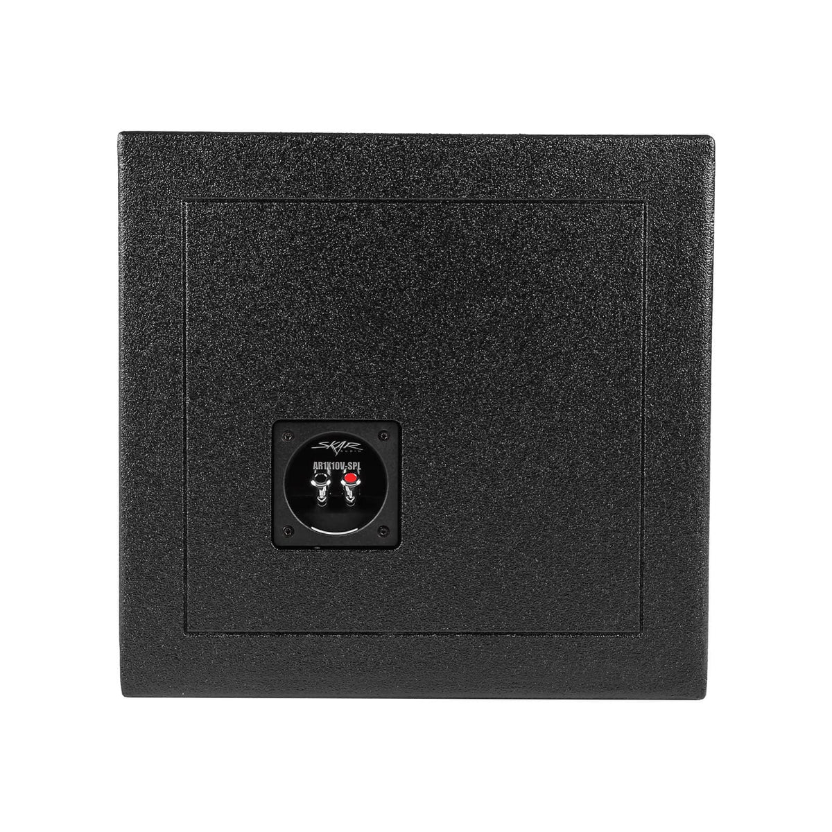 Skar Audio AR1X10V-SPL Single 10" SPL Series Universal Fit Armor Coated Ported Subwoofer Enclosure