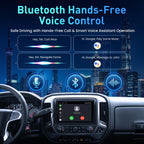 8Core 64ROM Android 15 QLED Screen for 2014-2018 GMC Sierra Chevy Silverado
