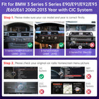 Road Top 8.9" CarPlay Screen for BMW 3/5 Series E90 E91 E92 E93 with CIC