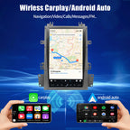 AUCARTUO AuCar Android 13 Car Radio 13.6 Inch Touch Screen Head Unit for Cadillac Escalade 2007-2014 Car Multimedia Stereo Video Player GPS Navigation Wireless Carplay & Android Auto 8+128GB