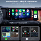 12.3-Inch 8 Core 6+128GB Car Radio Stereo for Jeep Wrangler JL Gladiator 2018-2023, Plug and Play Android 13 Head Unit with CarPlay/Android Auto/2K Touch Screen/4G LTE/5Ghz WiFi