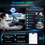 Car Radio Stereo Upgrade for Jeep Renegade 2015-2020, Replacement Head Unit