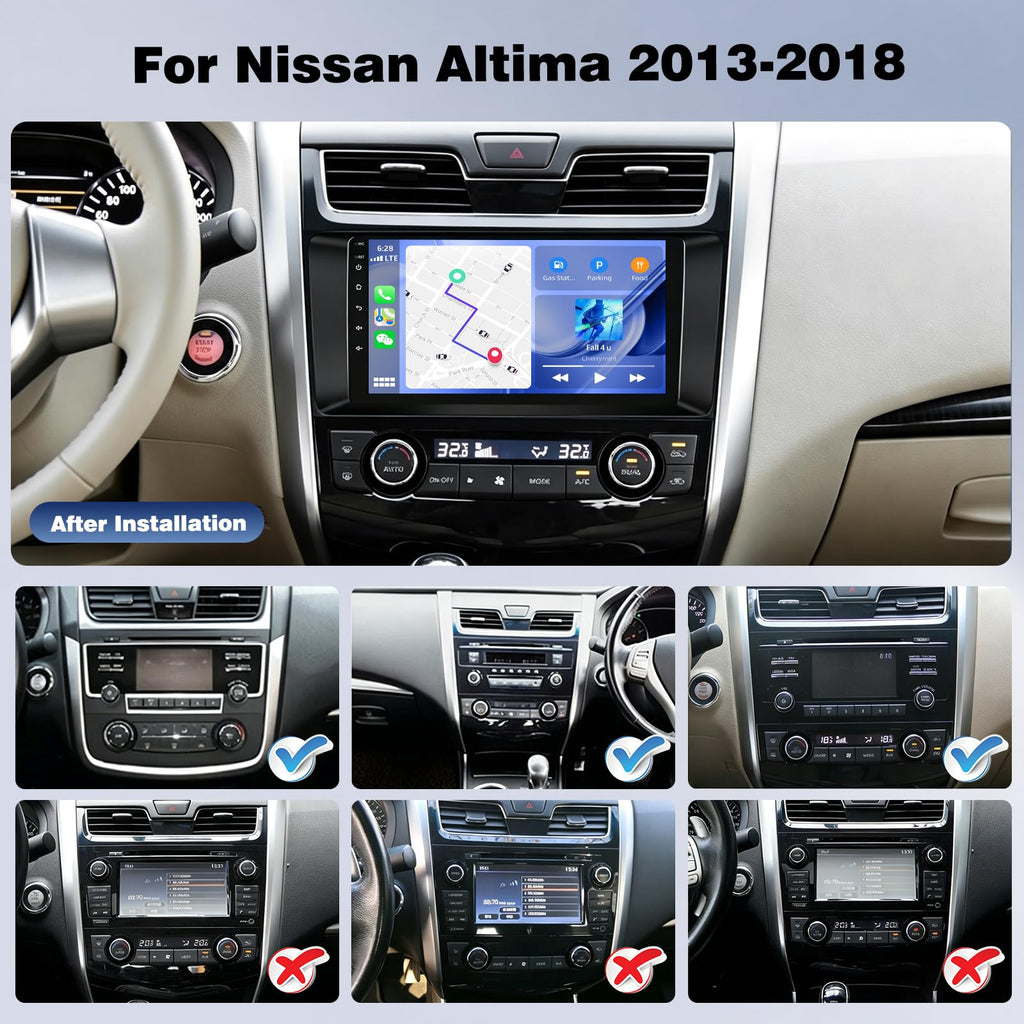 4Core+64G Android Car Radio for Nissan Altima 2013-2018