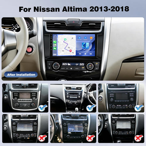 4Core+64G Android Car Radio for Nissan Altima 2013-2018