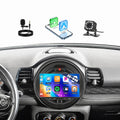 SIXWIN Android Car Play Screen for BWM Mini Cooper F55 2014-2019 9 Inch Touch Screen with CarPlay Android Auto Mirror Link Bluetooth FM 28UI Backup Camera GPS WiFi FM SWC MIC 2G+64G
