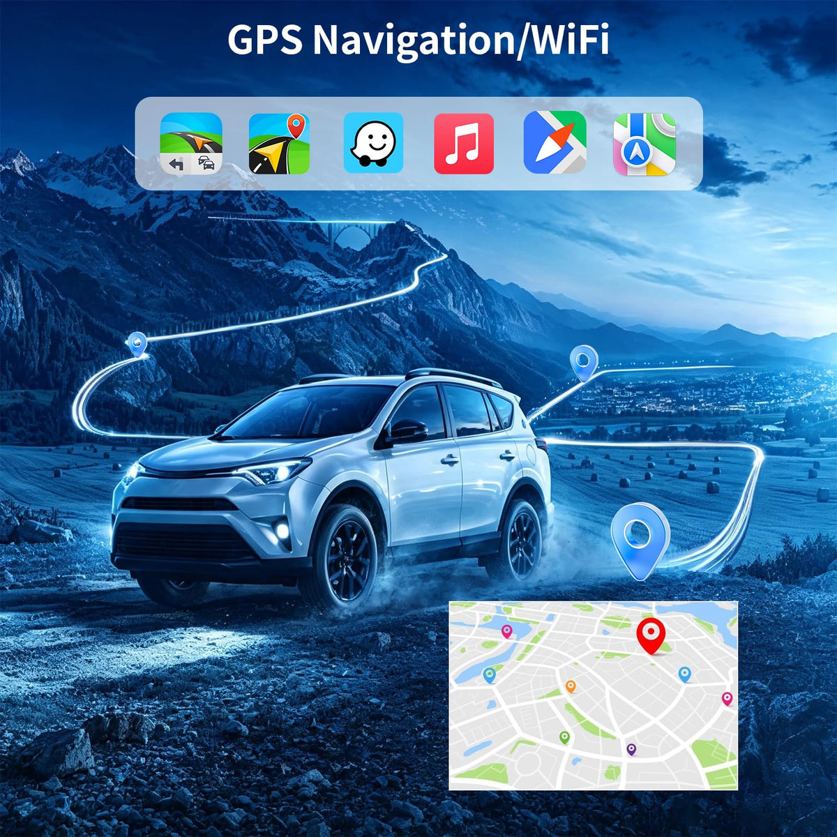 9.7" Upgrade Android 15 Car Stereo for Ford Transit 2013-2019, 2+64G