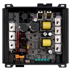 Audiopipe 3000 Watts Full Range Class D Mosfet Amplifier (APHF-3000D-H2), 4-Point Protection System, 2 Ohm, BTL Mode, Remote Bass Control Knob