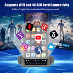 AUCARTUO AuCar Android 13 Car Radio 13.6 Inch Touch Screen Head Unit for Cadillac Escalade 2007-2014 Car Multimedia Stereo Video Player GPS Navigation Wireless Carplay & Android Auto 8+128GB