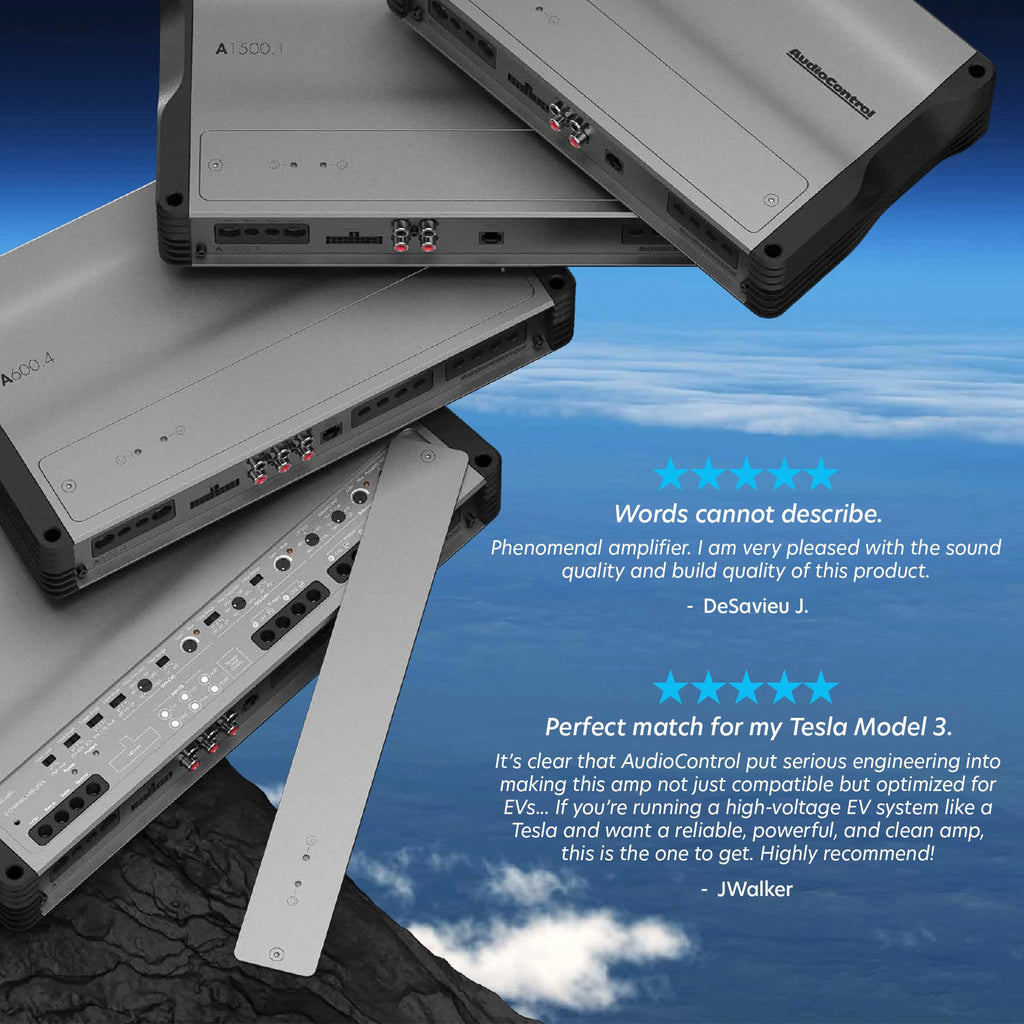 AudioControl 800W Monoblock EV-Compliant Car Audio Bass Amplifier