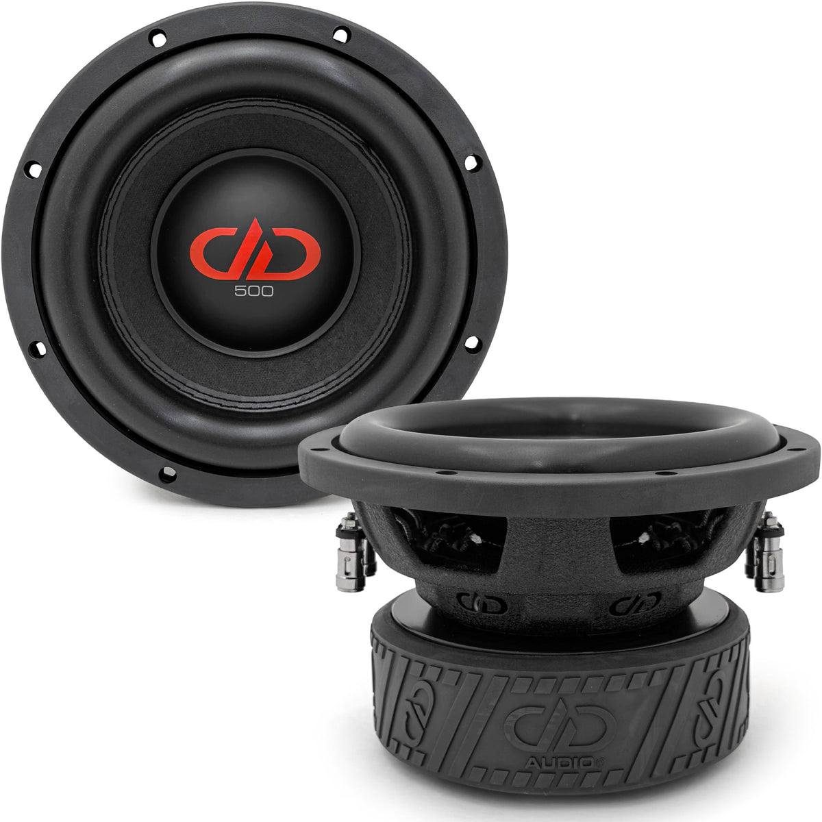 Digital Designs DD Audio 508E-D2 8" 1500W Dual 2-Ohm Car Subwoofers (Pair)
