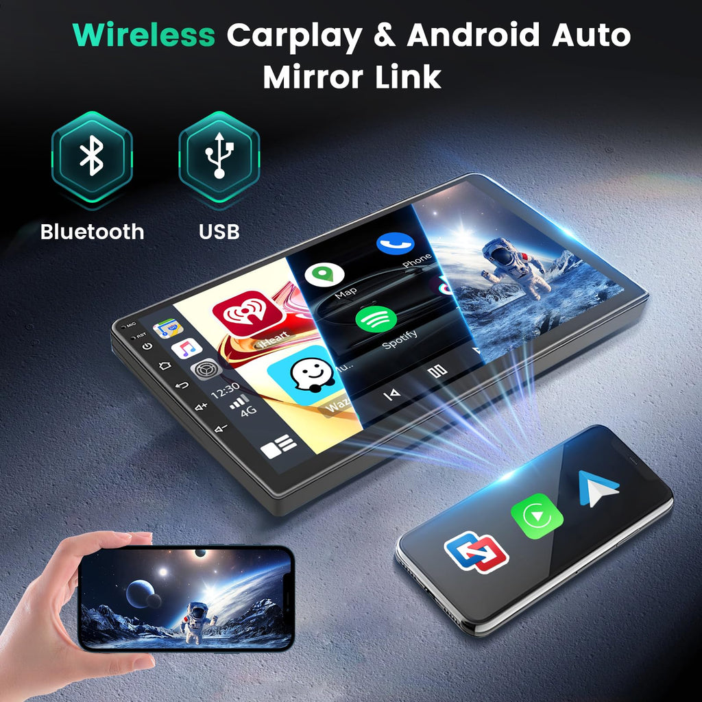 8-Core 6+128G 9'' Android 15 Car Stereo for Toyota Corolla 2009-2013