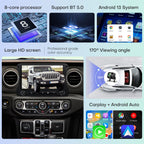 Car Radio for Jeep Wrangler JL & Gladiator JT 2018 2019 2020 2021 2022