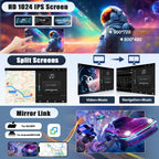 Car Stereo Radio Compatible for Chevrolet Equinox 2010-2017 GMTheta with Carplay Android Auto GPS Navigation 9.7in Touchscreen Car Radio Player with Bluetooth WiFi FM SWC Mirror Link + Backup Camera