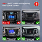 4+64GB 9 Inch Touchscreen Android 14 Car Radio Stereo for Chrysler 200 200C 200S 2015-2019 with CarPlay/Android Auto Car Radio,Support WiFi 6,Bluetooth 5.4,Backup Camera,SWC