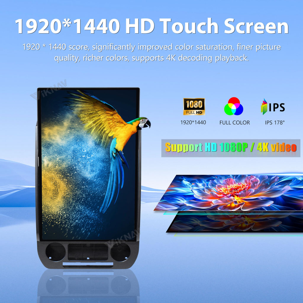 17.2 inch Android Radio Upgrade for Ford F150 2015 2016 2017 2018 2019 2020 Touch Screen Car Stereo Carplay Android auto Stereo (SYNC3)