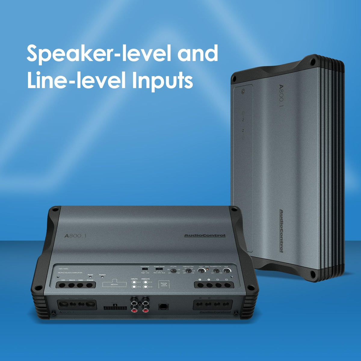 AudioControl 800W Monoblock EV-Compliant Car Audio Bass Amplifier