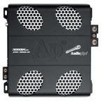 Audiopipe 3000 Watts Full Range Class D Mosfet Amplifier (APHF-3000D-H2), 4-Point Protection System, 2 Ohm, BTL Mode, Remote Bass Control Knob