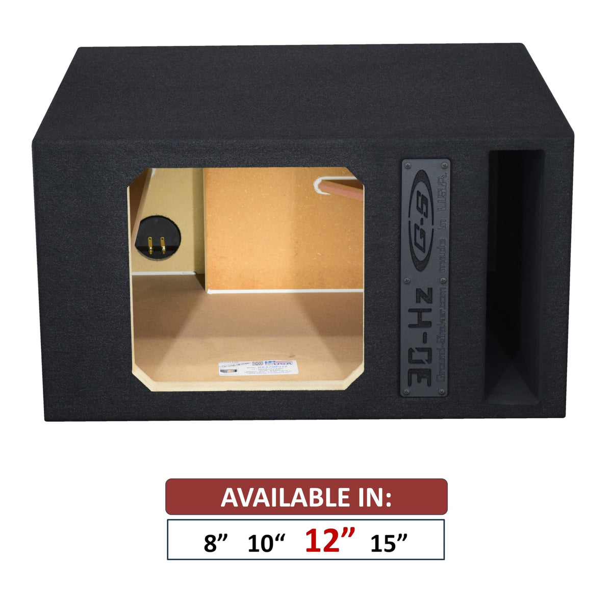 12" solobaric 30-hz Single Competition ported sub Box Speaker Box subwoofer Enclosure Stereo car Audio Home Audio