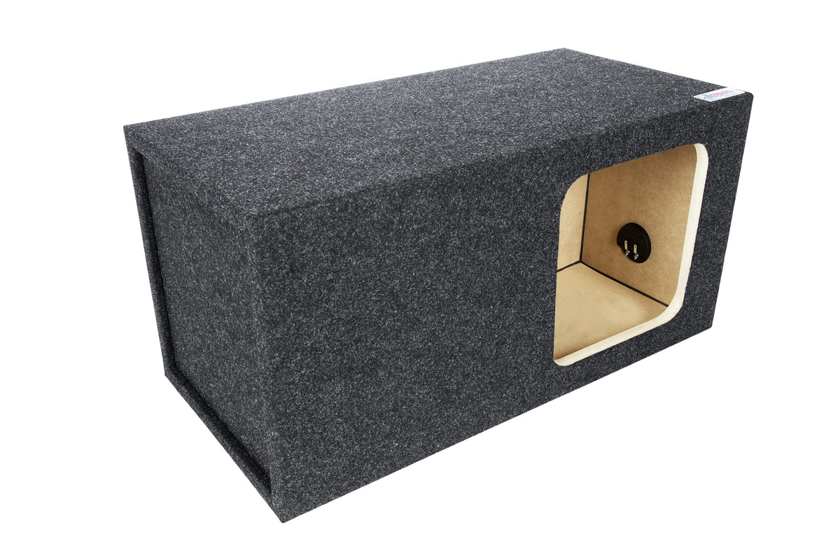 Atrend 15KSV 15" Single Vented Square Subwoofer Enclosure for Square Subwoofers (e.g. Kicker L5 and L7 Subwoofers)