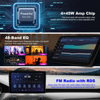 8Core 4+64GB 9" Touchscreen Car Radio Stereo for Silverado/Sierra 2014-2018